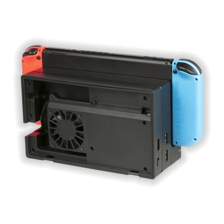 Konix MYPHICS DOCK COOLER User manual Konix MYPHICS DOCK COOLER User manual