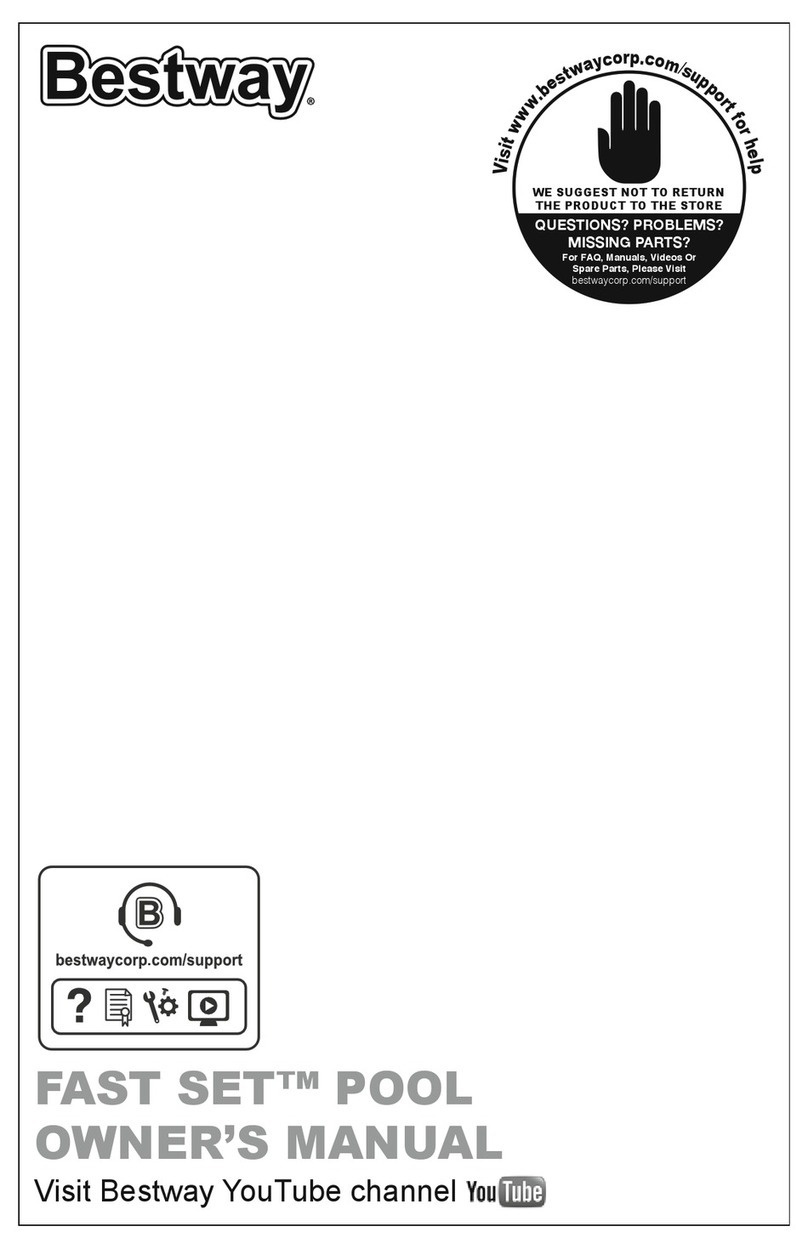 Bestway STEEL PRO owner's manual
