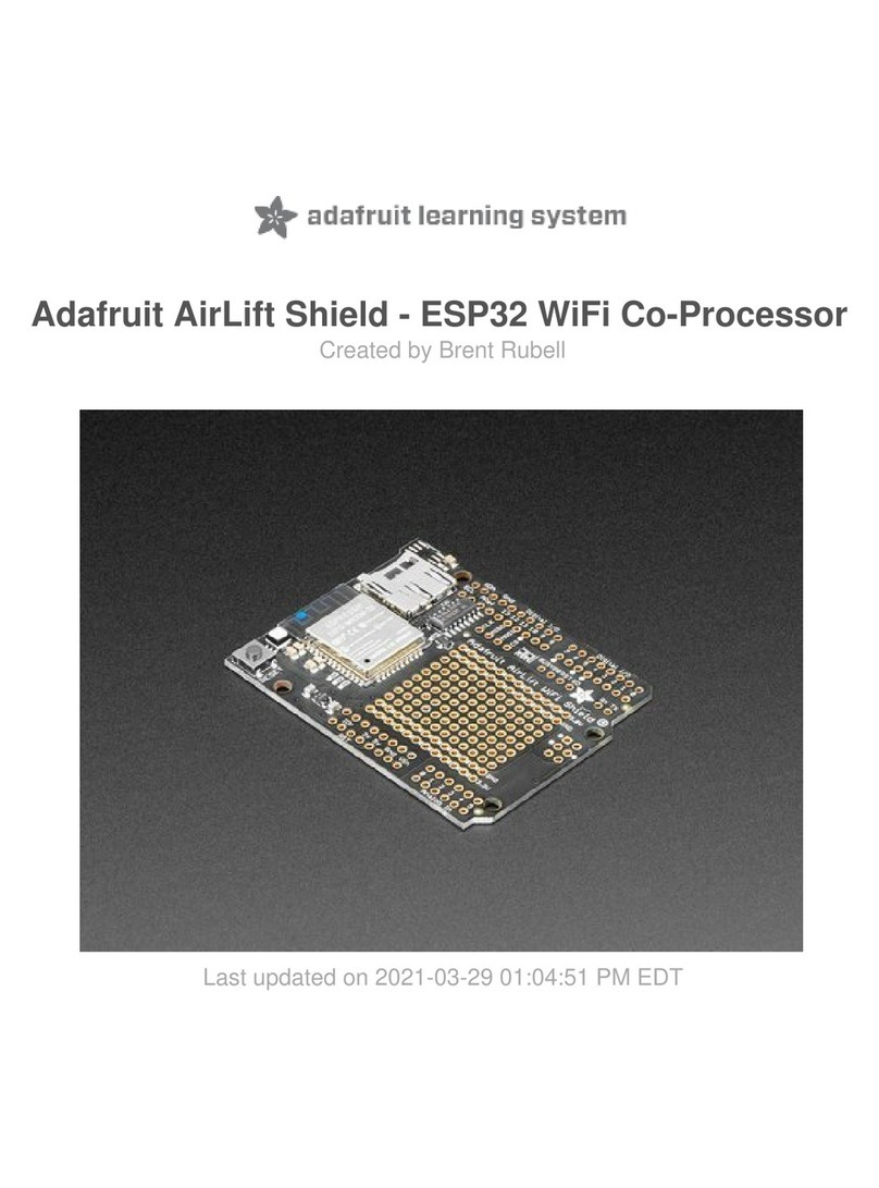 Adafruit AirLift Shield ESP32 Guide
