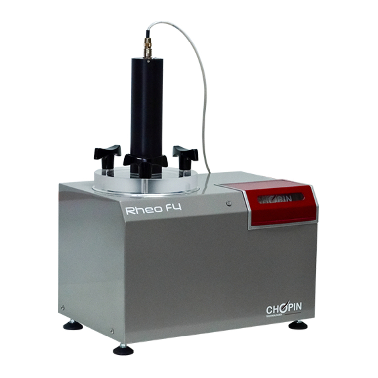 Chopin RHEO F4 user manual