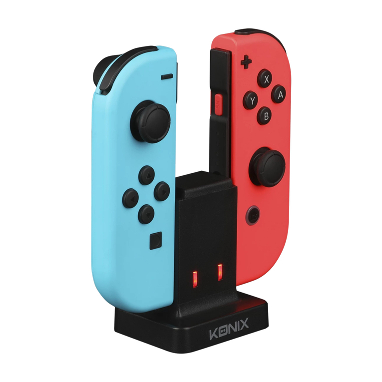 Konix Dual Joy-Con charge base user manual
