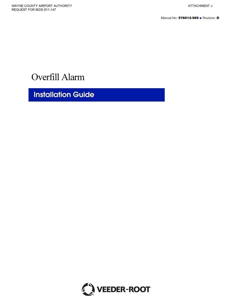 Veeder-Root Overfill Alarm User manual