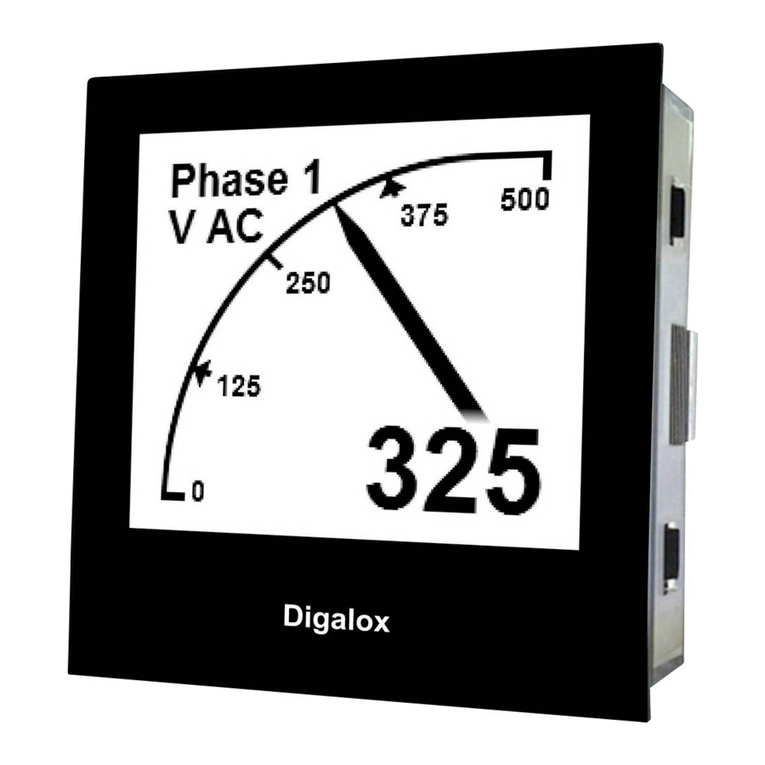 TDE Instruments Digalox DPM72-MP+ User manual