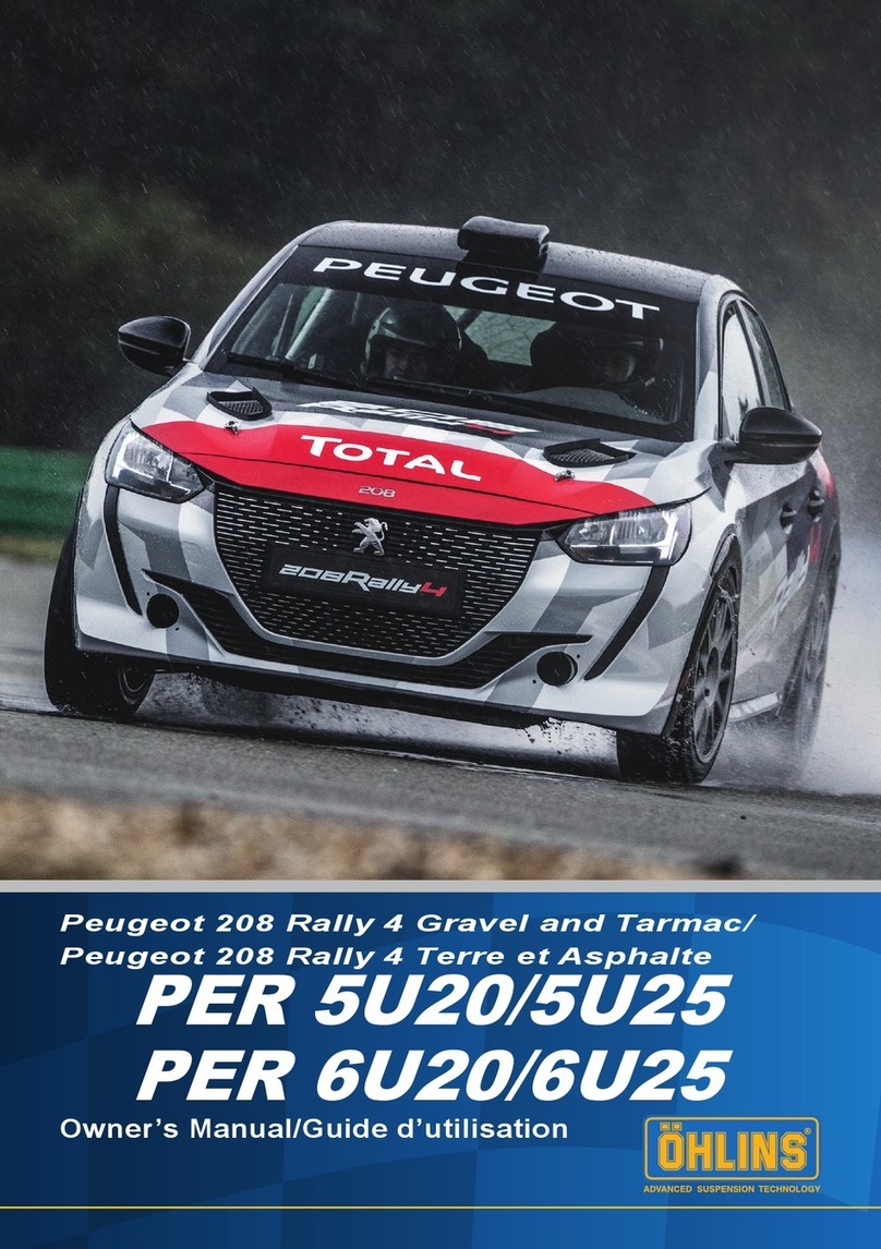 Ohlins PER 5U20 owner's manual