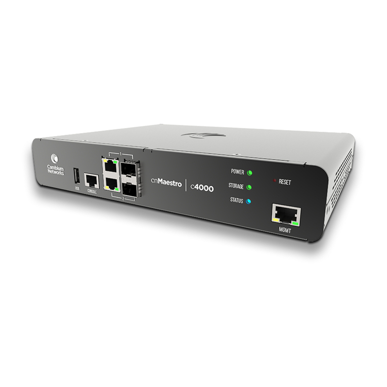 Cambium Networks cnMaestro c4000 quick start guide
