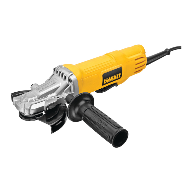 DeWalt DWE4120FN instruction manual