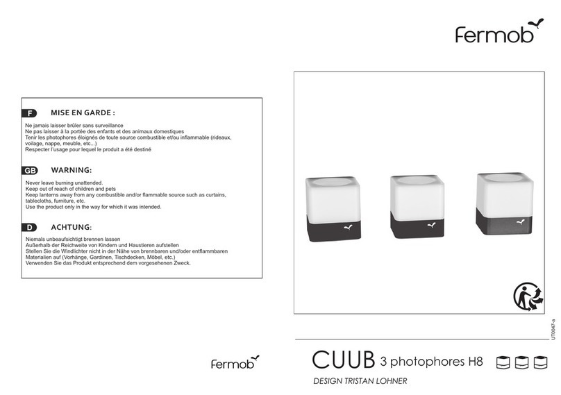 Fermob CUUB manual