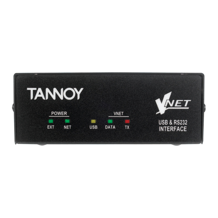Klark Teknik VNET2-DANTE quick start guide