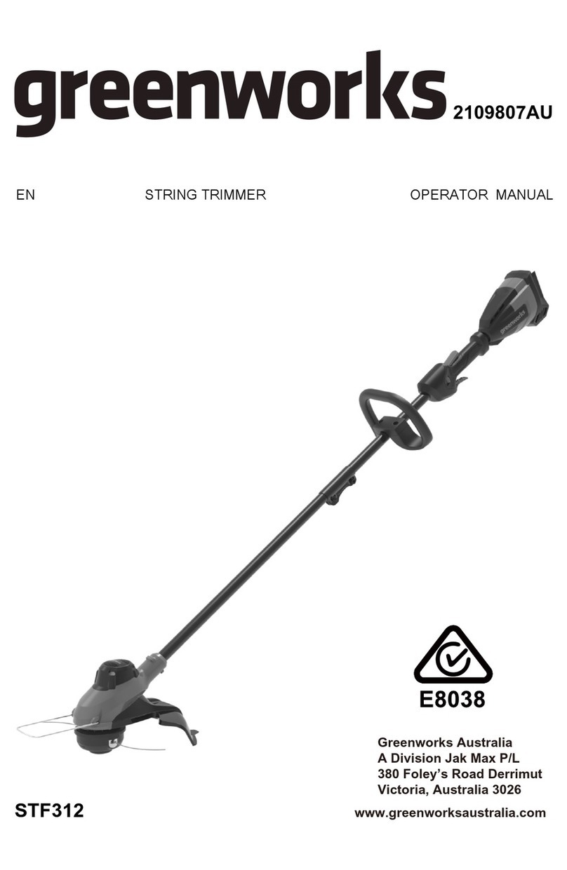 GreenWorks STF312 Operator's manual