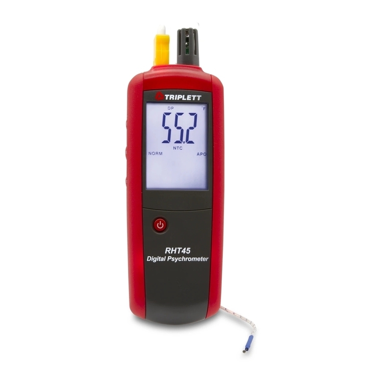 Triplett RHT45 user manual