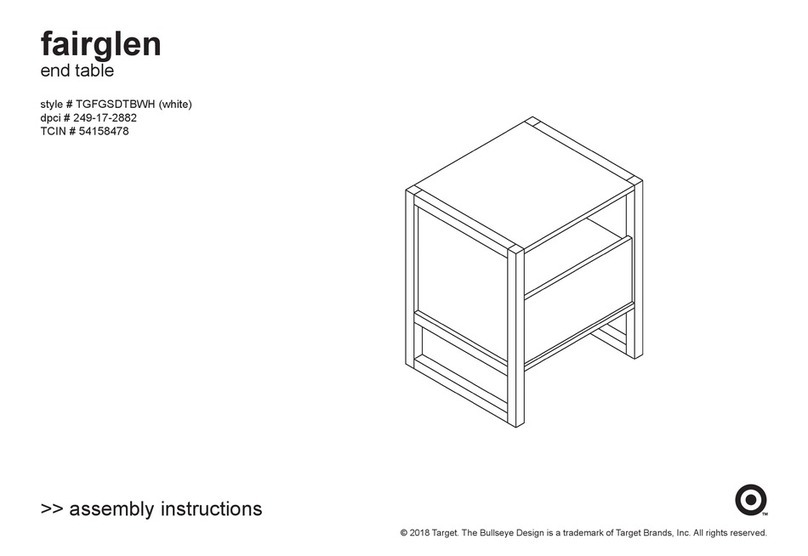 Target fairglen User manual Target fairglen User manual