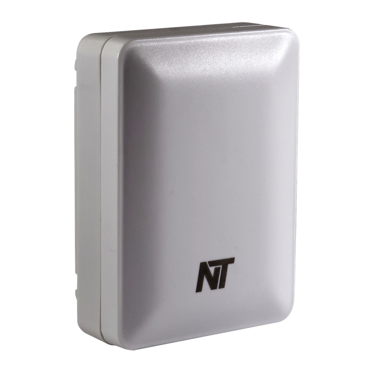 Network Thermostat NT-ROOM-S installation manual