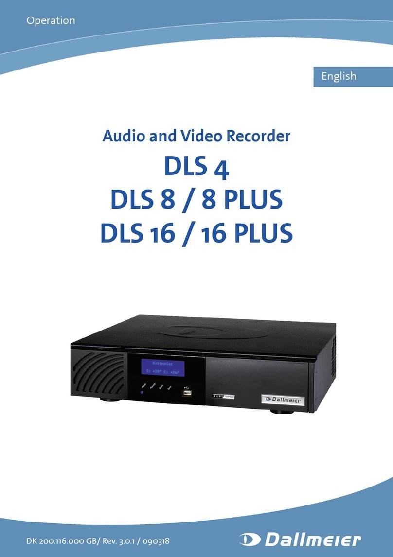 dallmeier DLS 4 User manual
