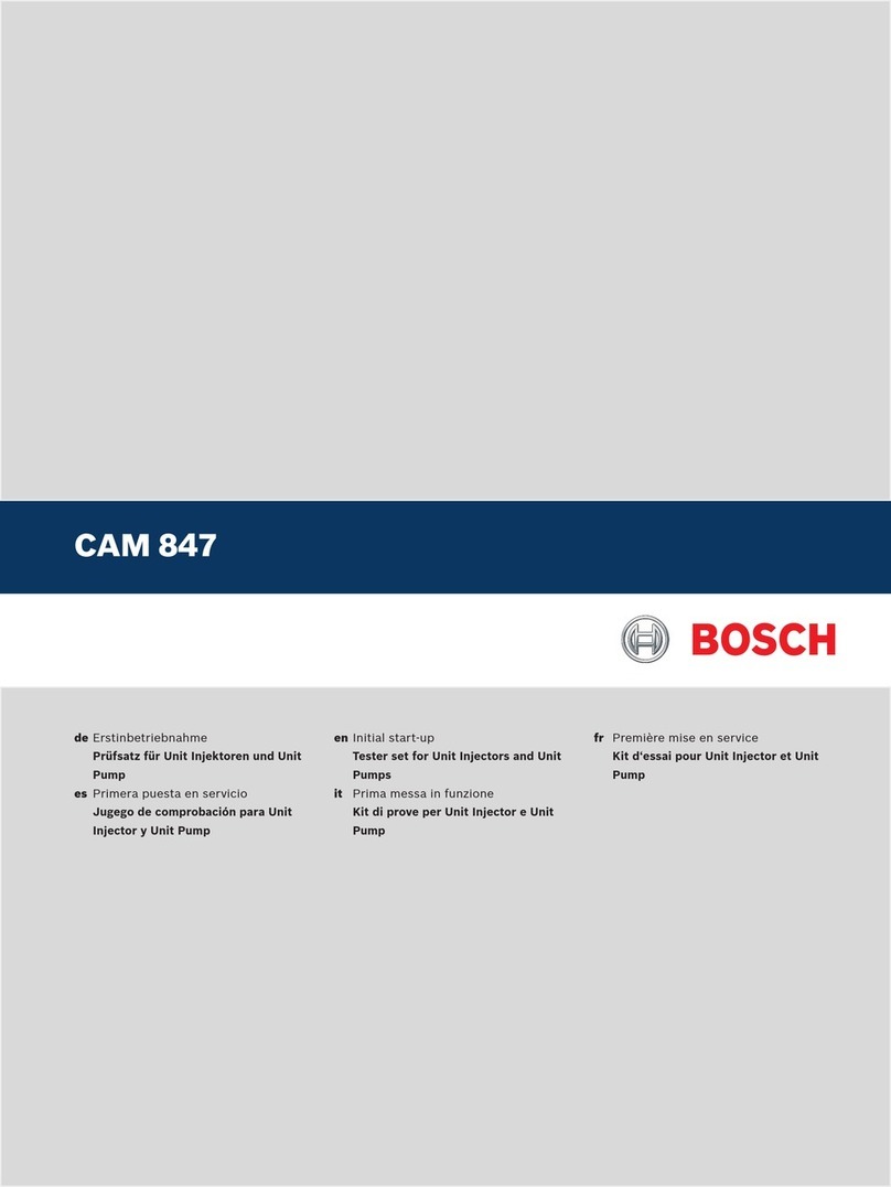 Bosch CAM 847 Manual