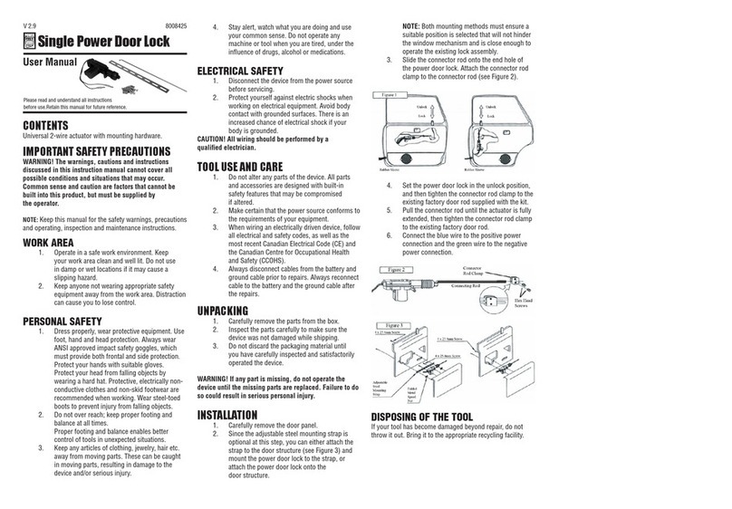 Power Fist 8008425 User manual