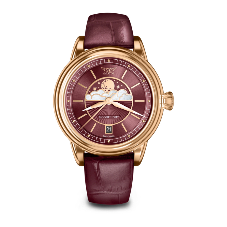 Aviator Watch DOUGLAS MOONFLIGHT User manual