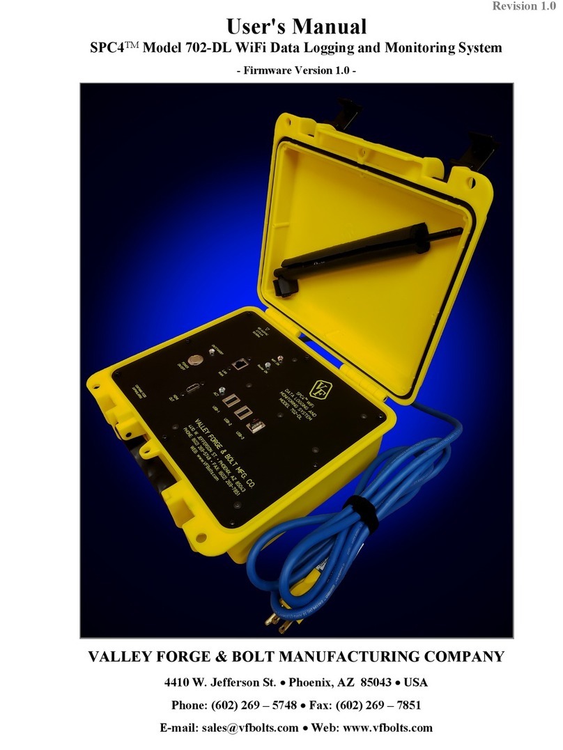 VF SPC4 702-DL User manual