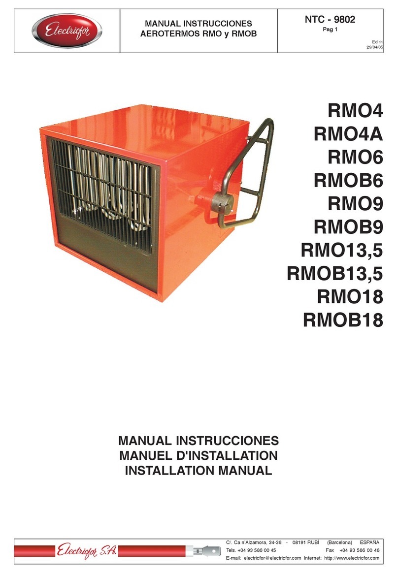 Electricfor RMO4 installation manual