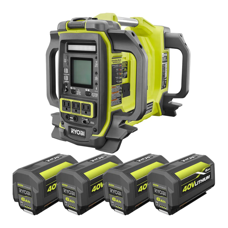 Ryobi RYi1802B6 Operator's manual
