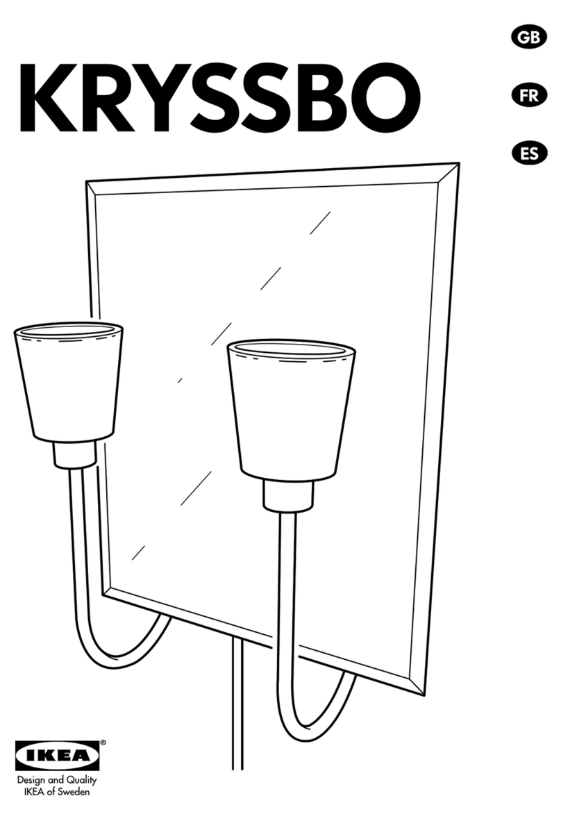IKEA KRYSSBO installation instructions