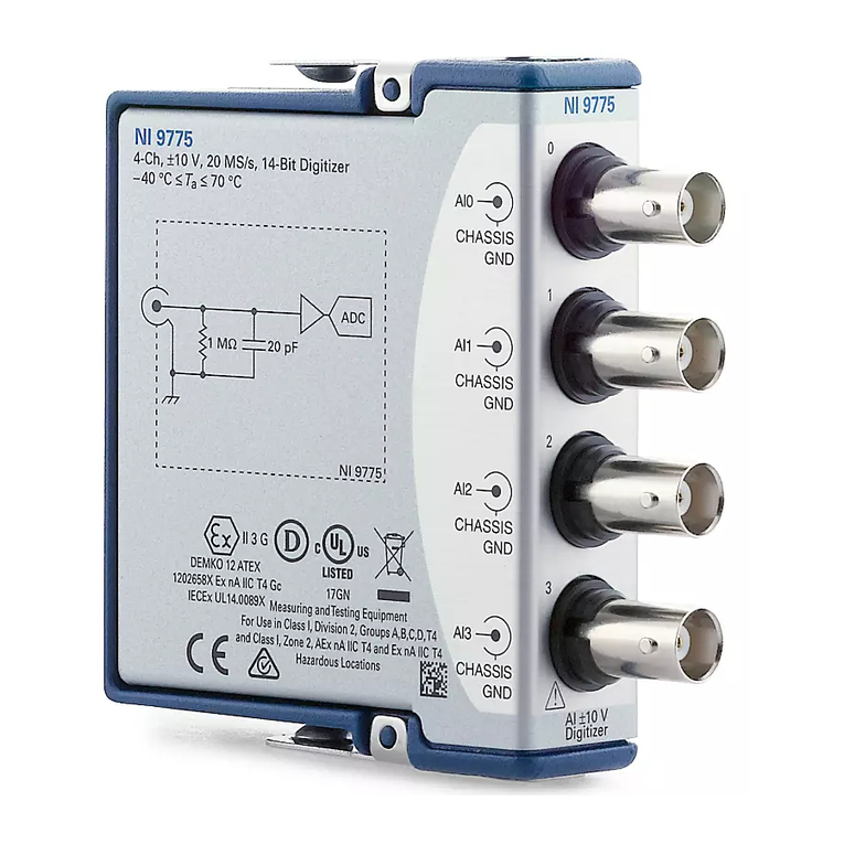 National Instruments 9775 Manual