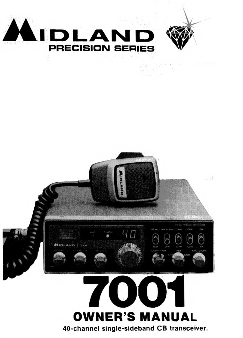 Midland 7001 User manual