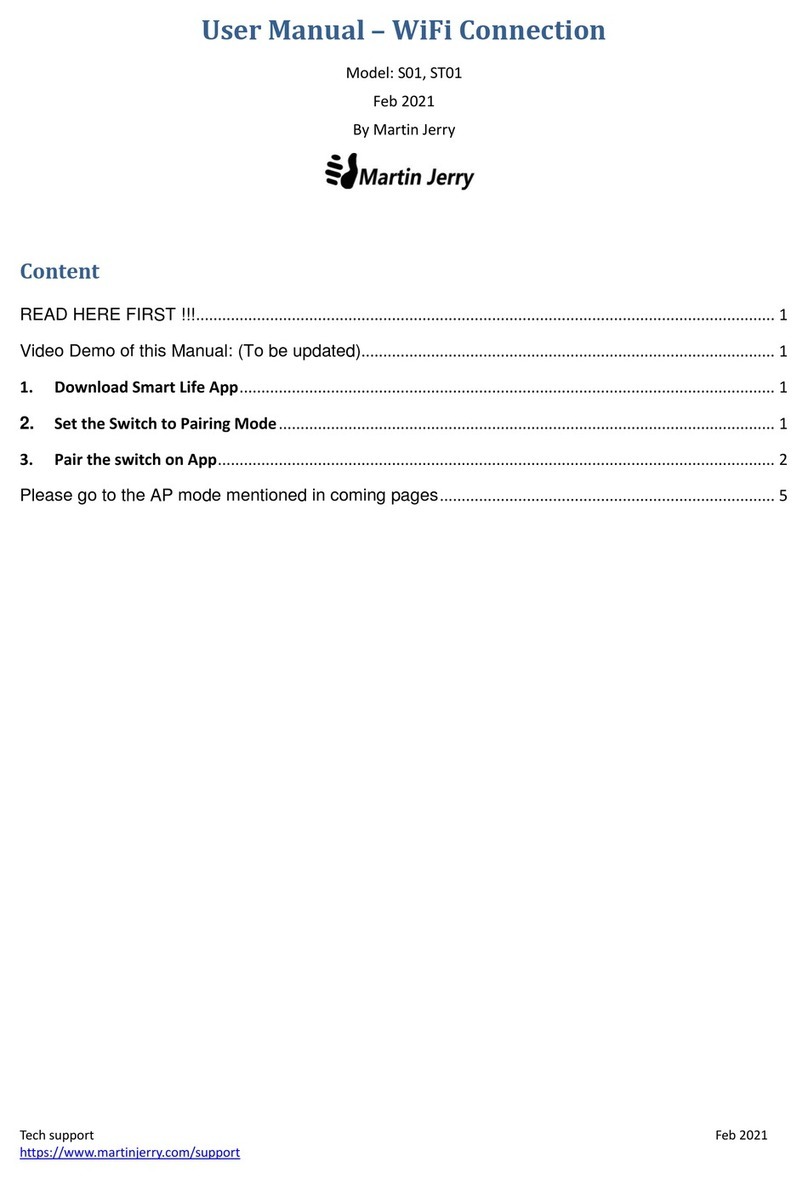 Martin Jerry S01 user manual