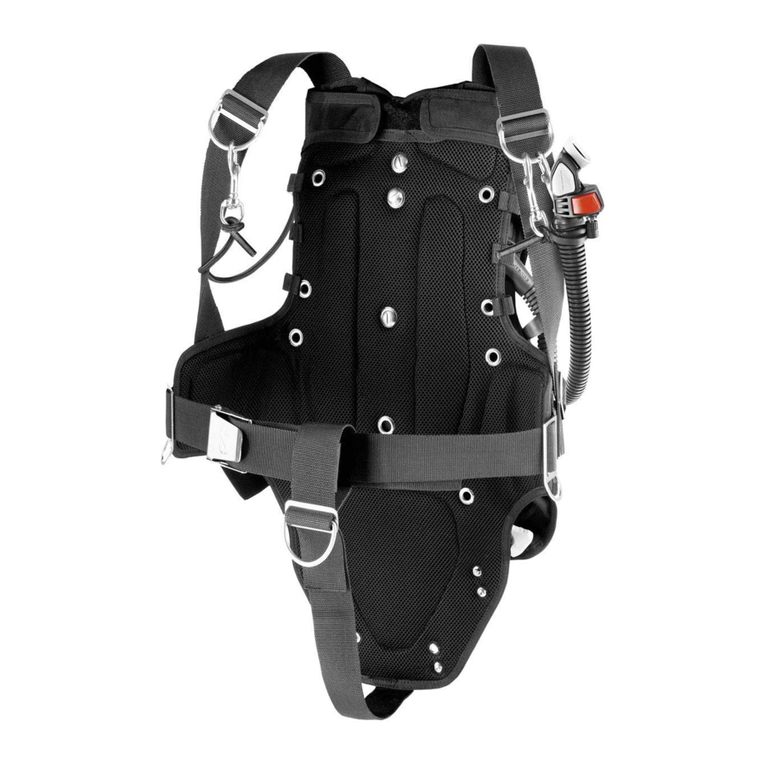 Uwatec X-Tek SIDEMOUNT User manual