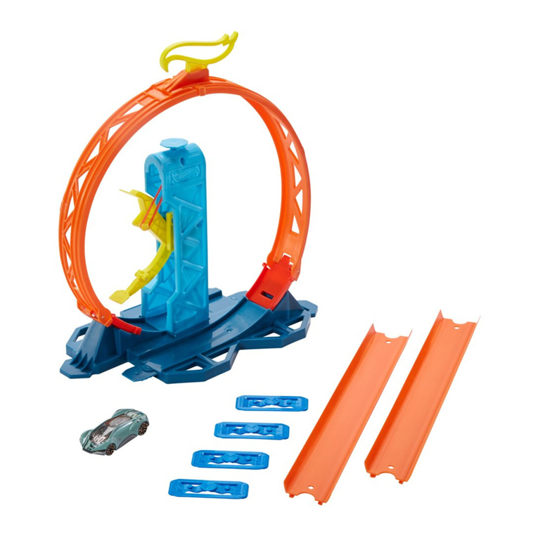 Hot Wheels TRACK BUILDER UNLIMITED User manual