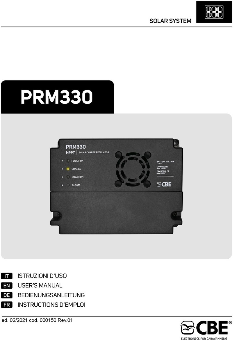 CBE PRM330 user manual