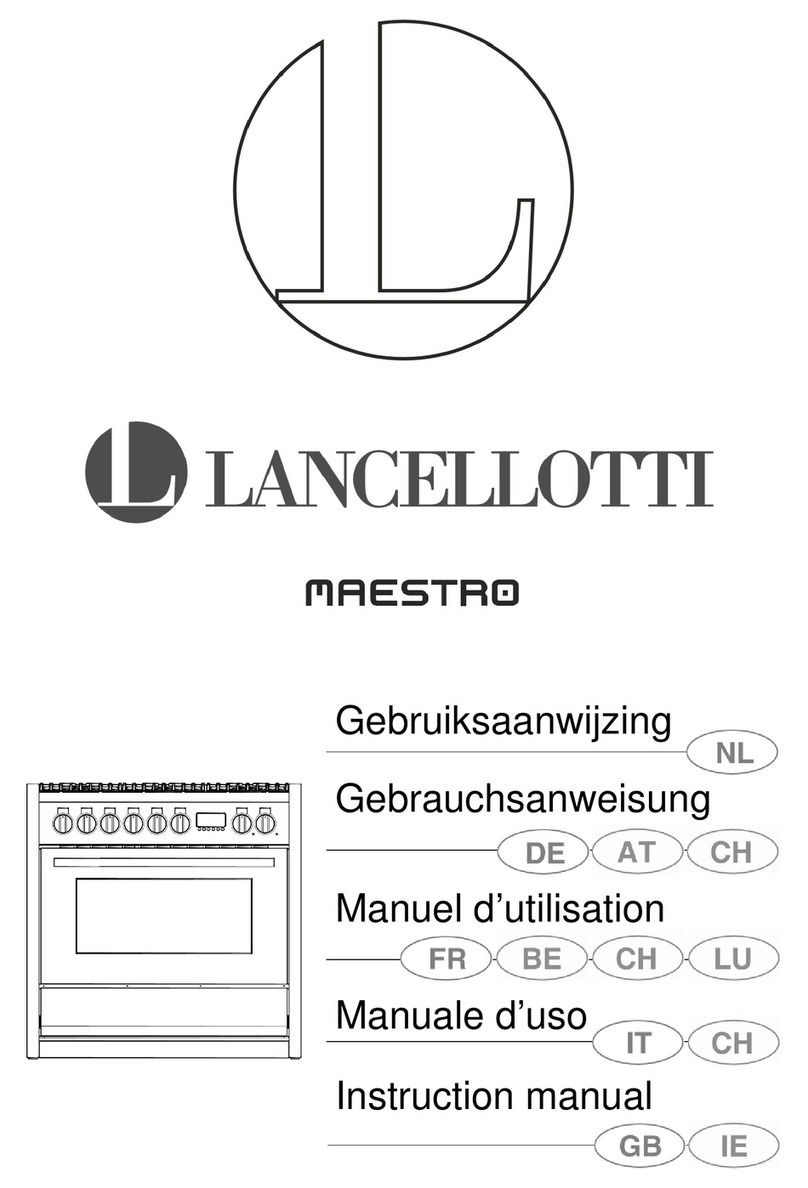 Lancellotti MAESTRO Instructions for the user