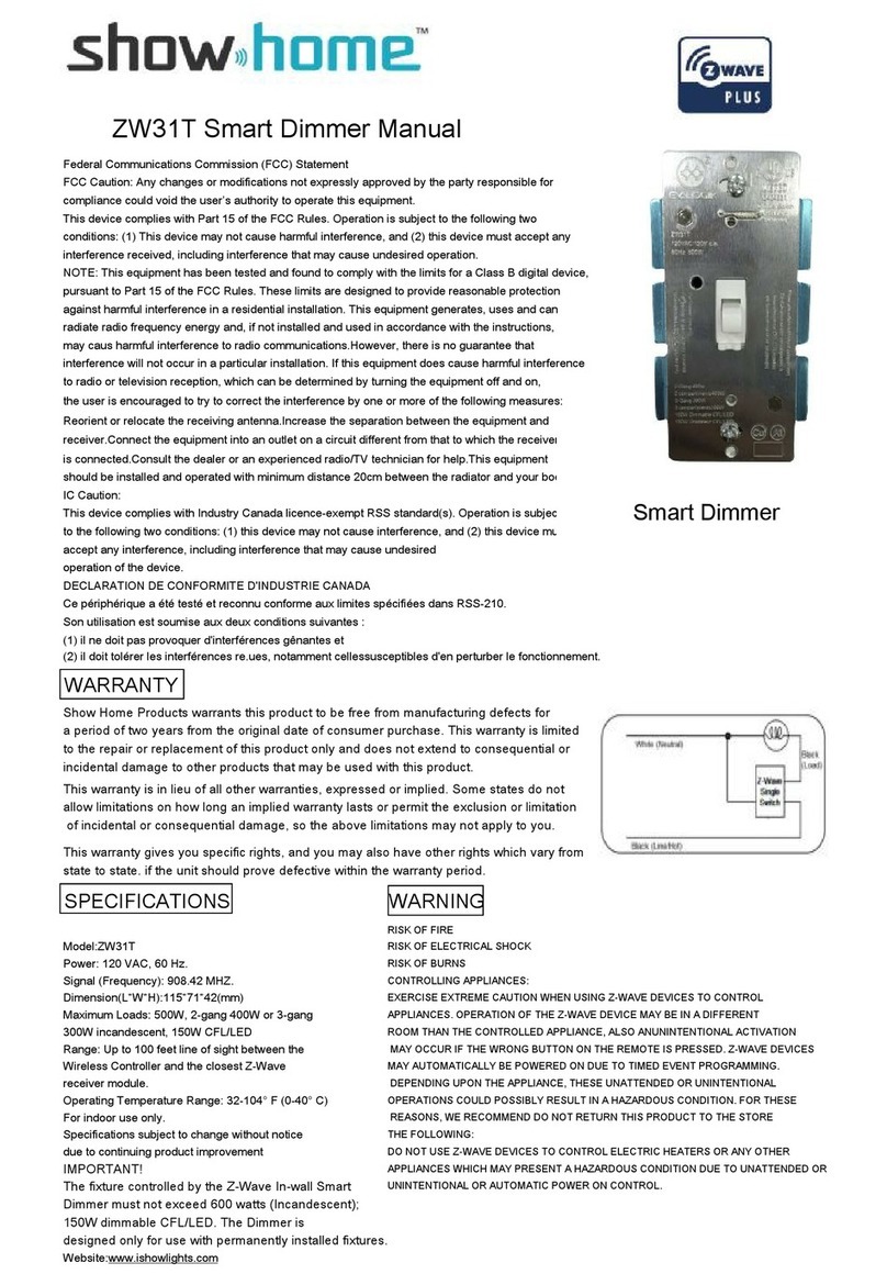 showhome ZW31T manual