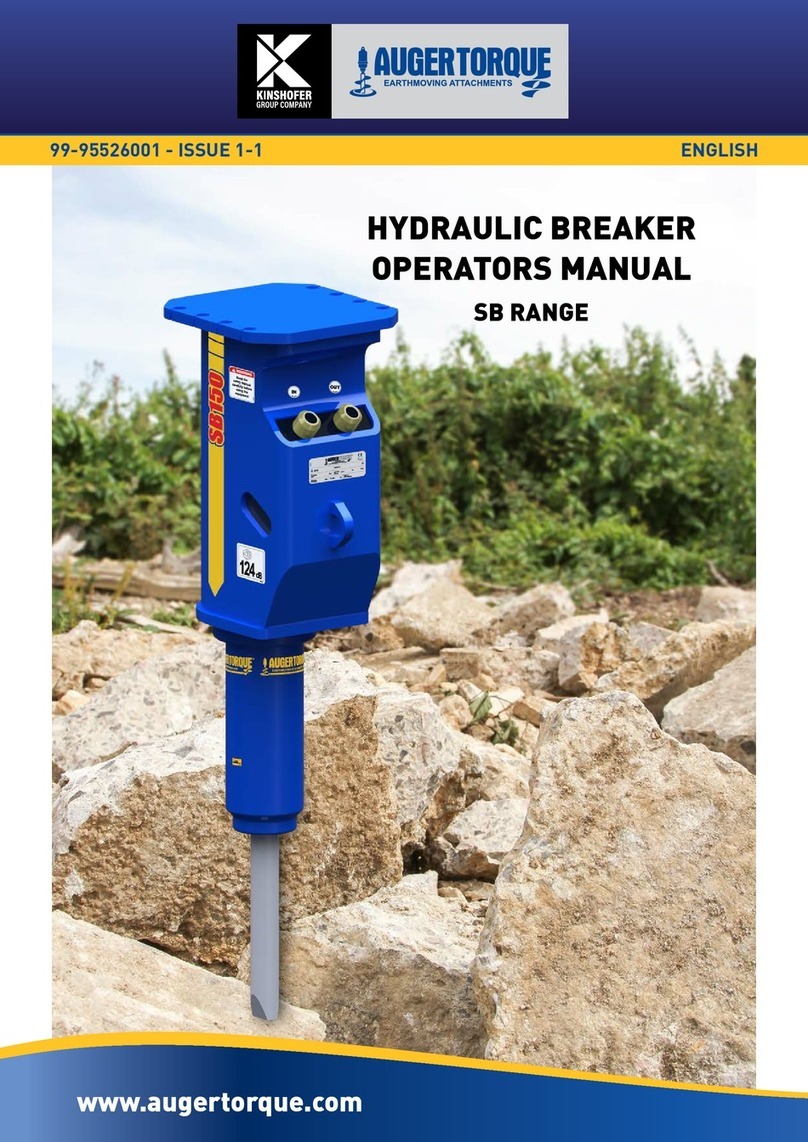 KINSHOFER AUGERTORQUE SB Series Operator's manual