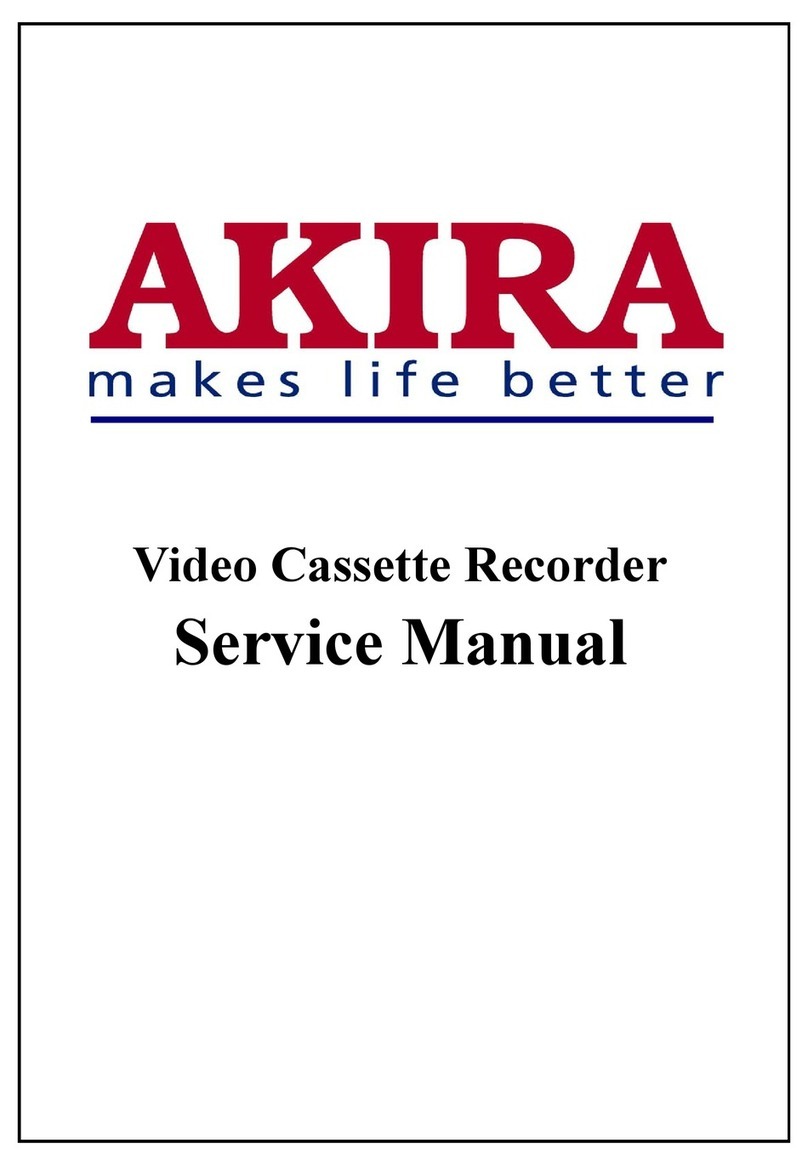 akira VCR-S207 User manual