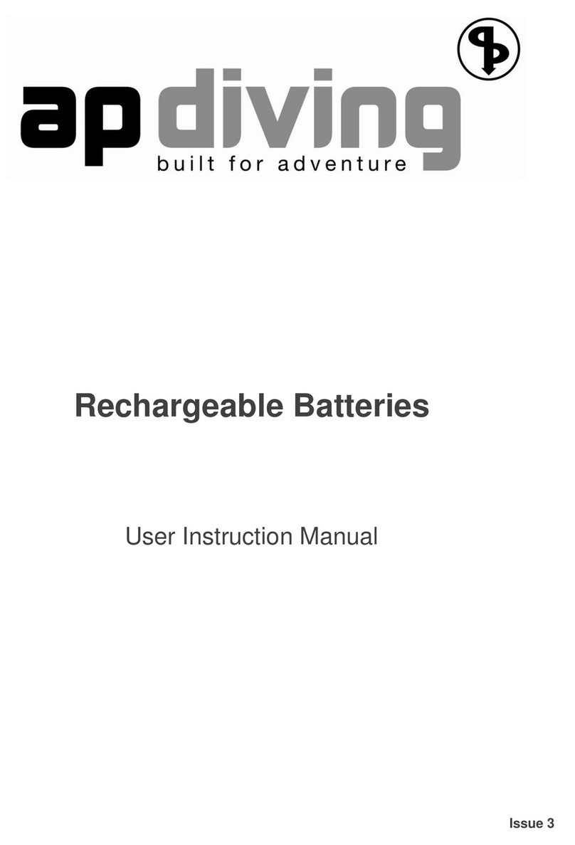 AP Diving RB140 User instruction manual