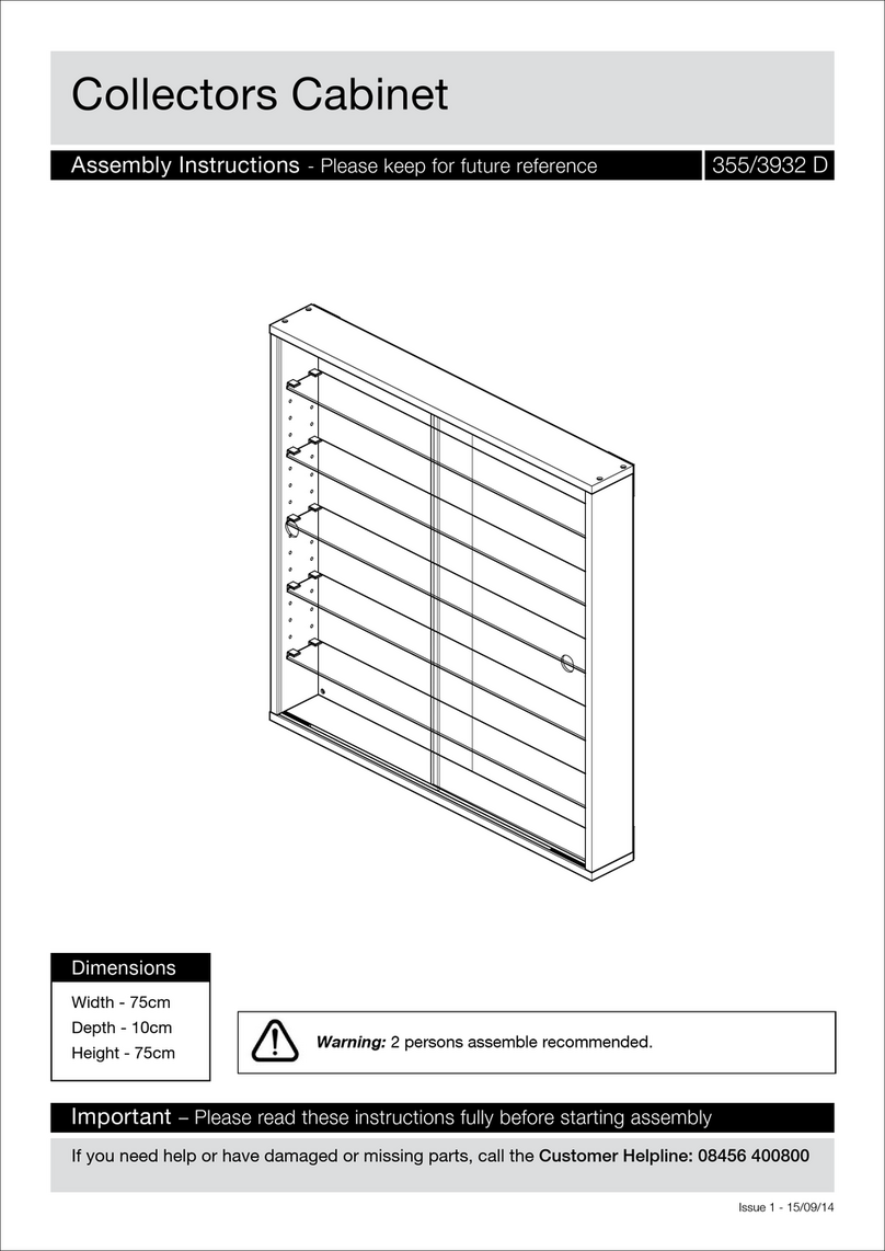 Argos 355/3932 D Assembly instructions Argos 355/3932 D Assembly instructions