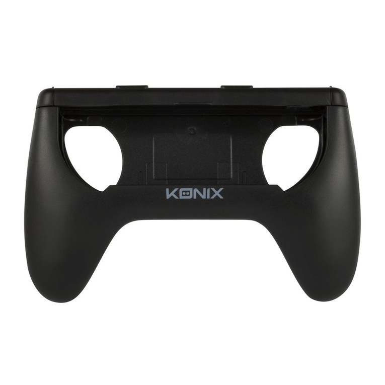 Konix MYTHICS COMFORT GRIP User manual Konix MYTHICS COMFORT GRIP User manual