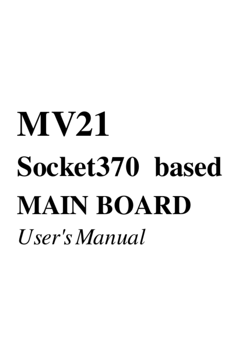 Shuttle MV21 User manual