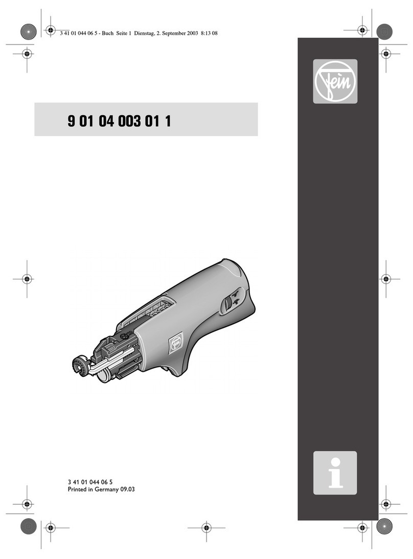 Fein 9 01 04 003 01 1 manual