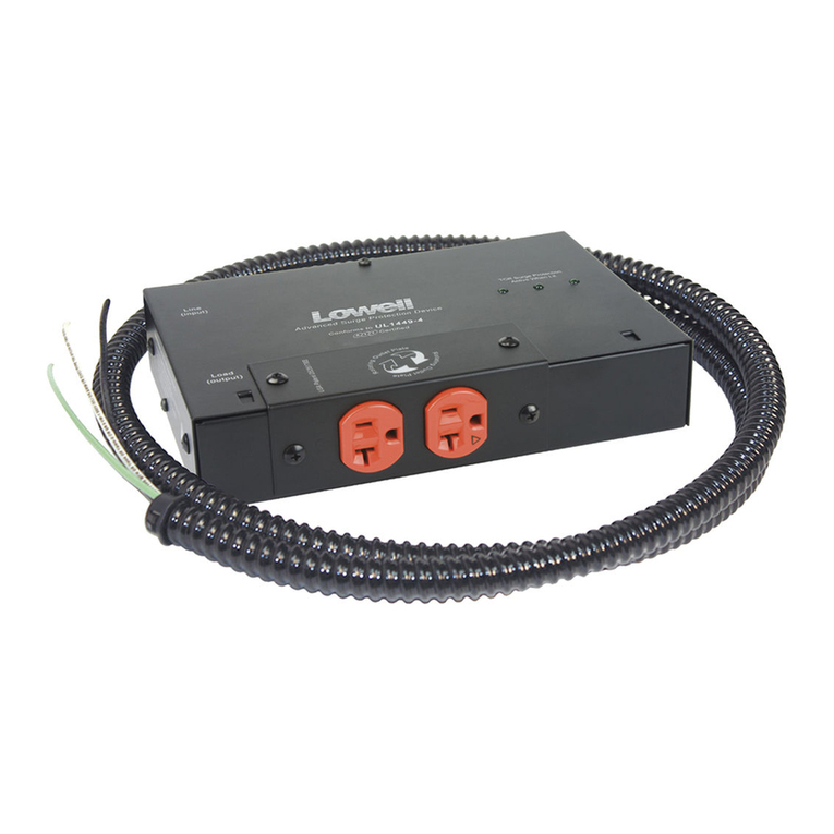 Lowell COMPAC ACSP-2002-HW User manual