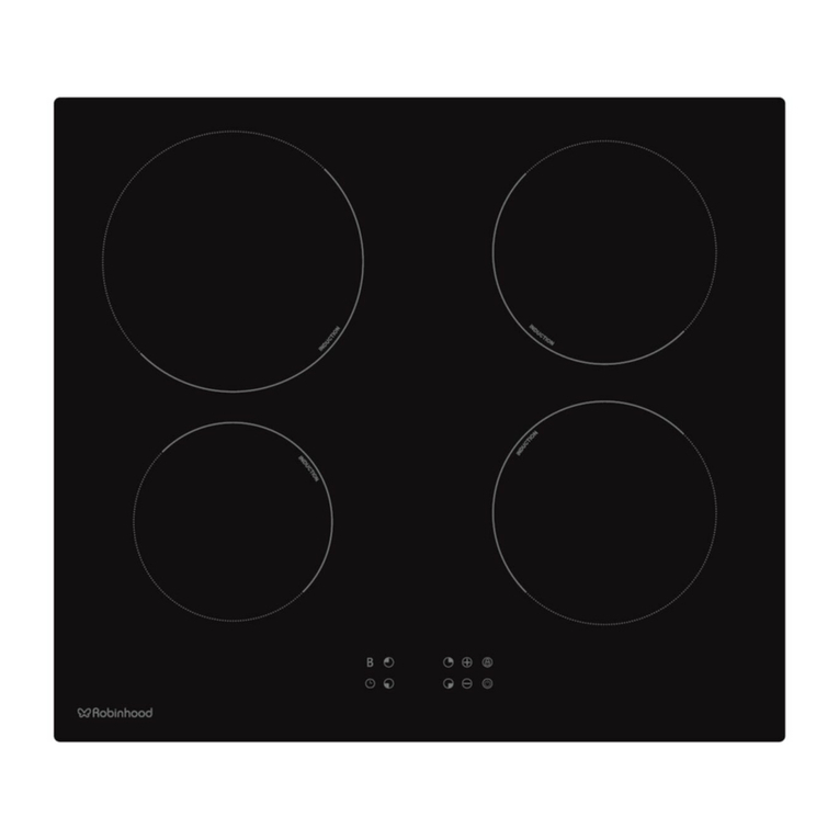 ROBINHOOD HIC604TFG Installation and operating instructions