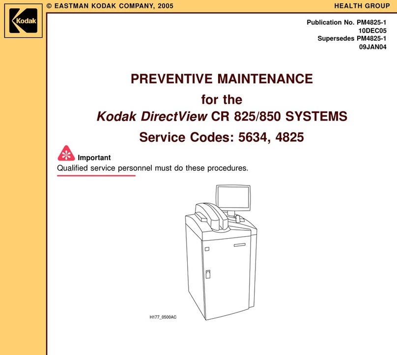 Kodak DirectView CR 825 Instructions for use