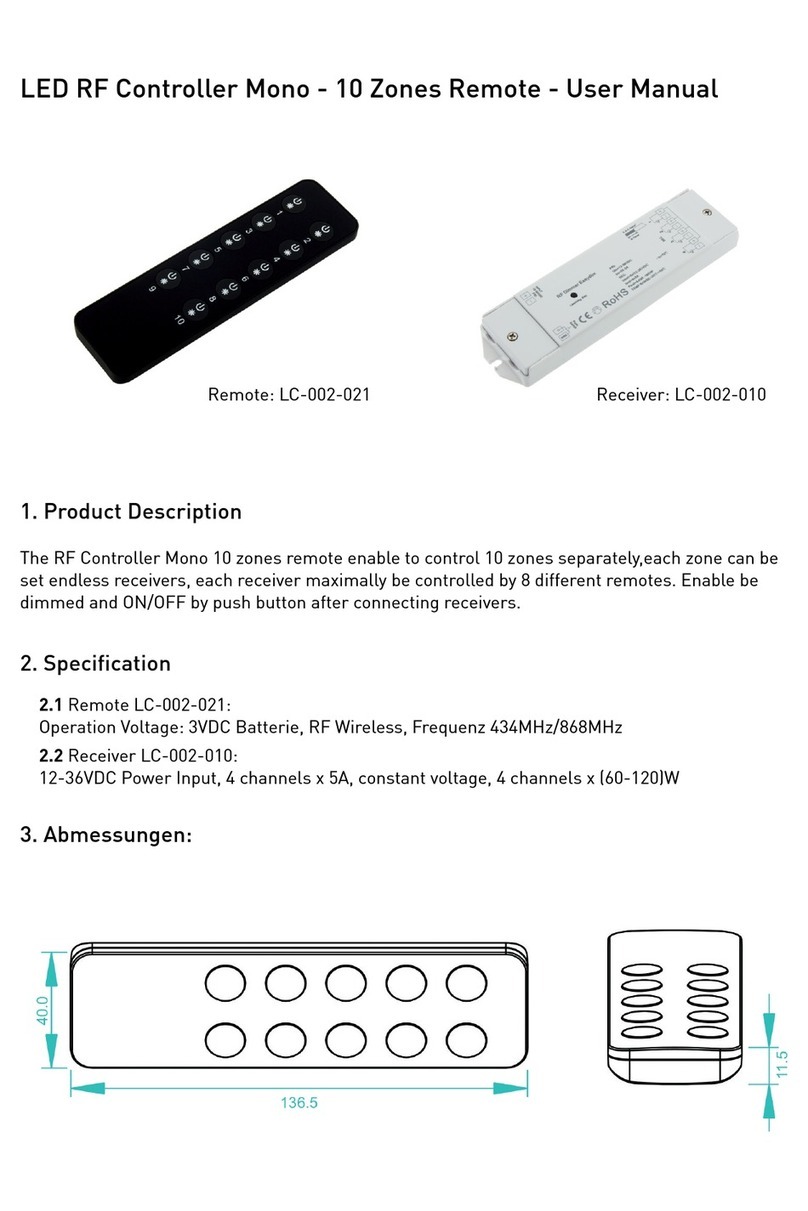 AUTLED LC-002-021 User manual