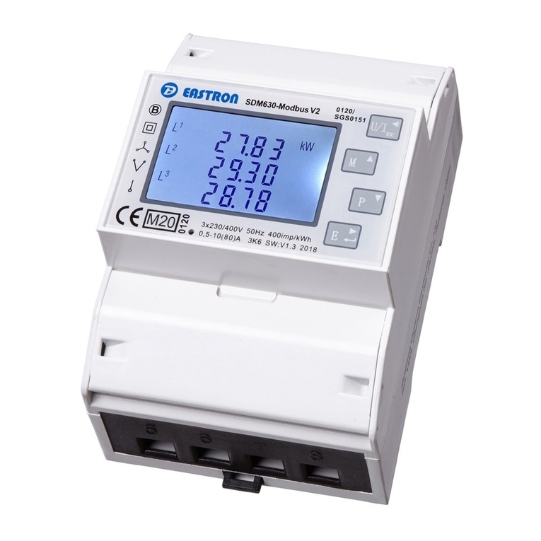 Eastron SDM630-Modbus V2 User manual