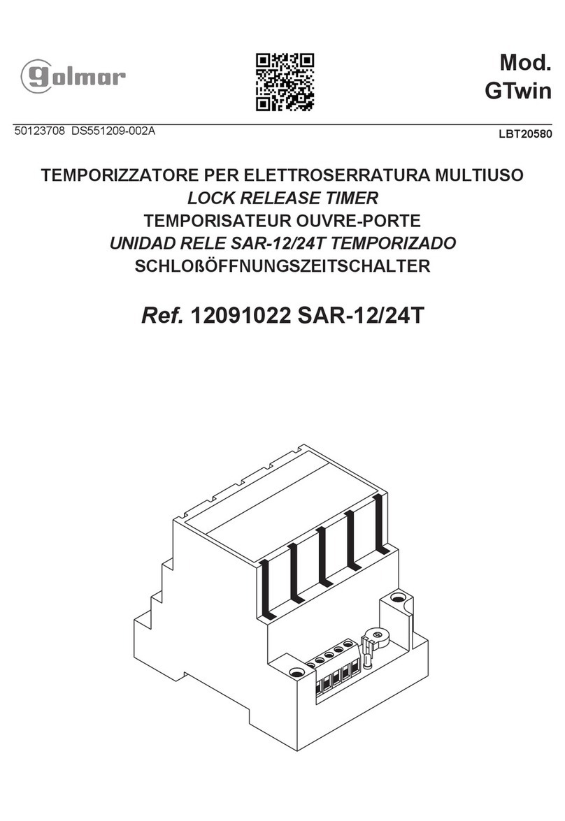 golmar SAR-12/24T manual