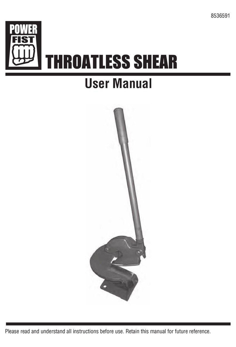 Power Fist 8536591 user manual