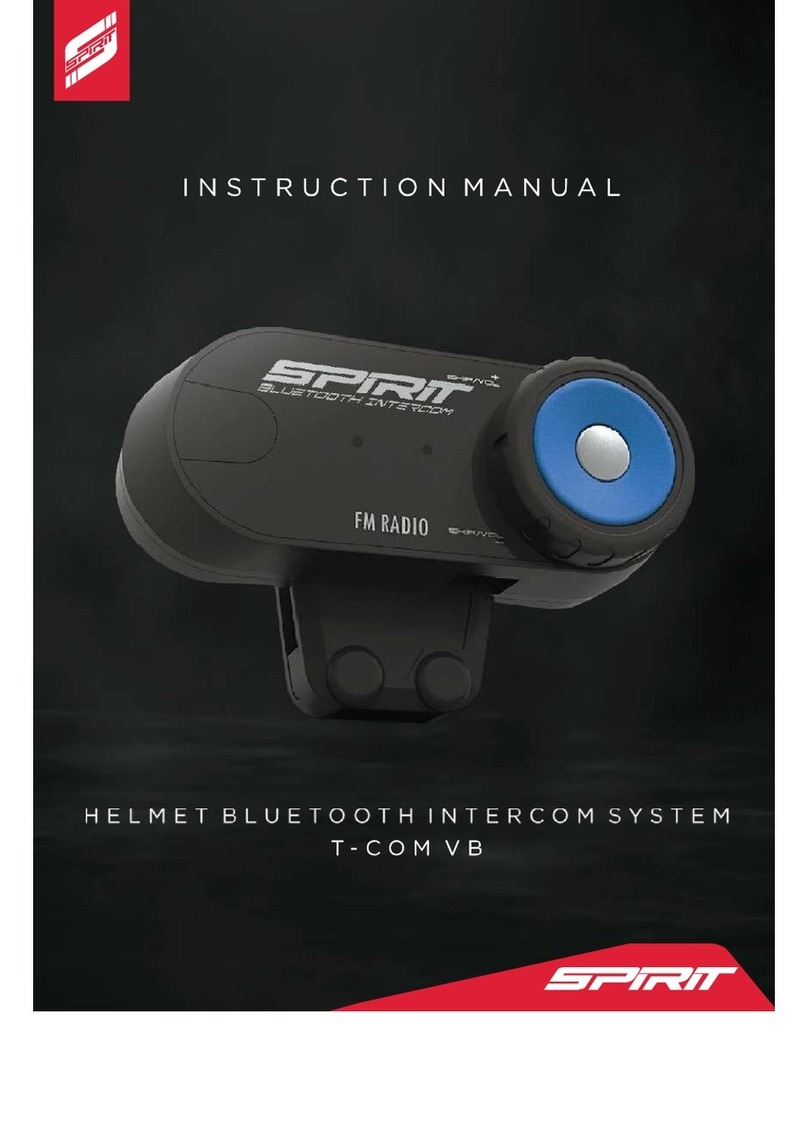 Spirit T-COM VB instruction manual