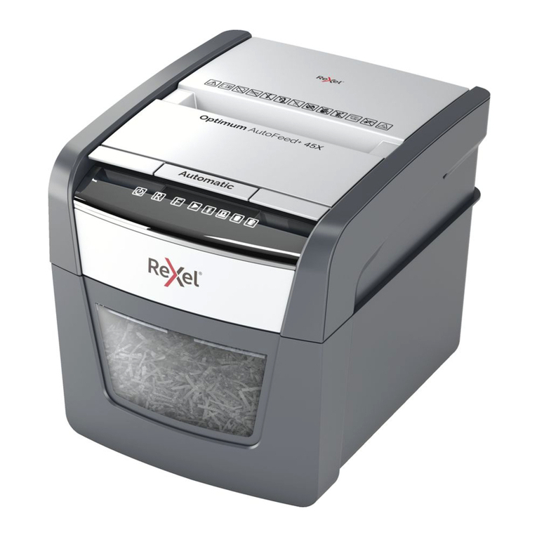 Rexel Optimum AutoFeed+ 45X instruction manual