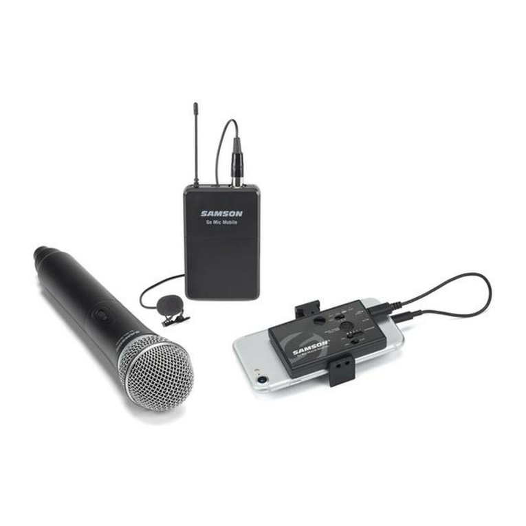 Samson Go Mic quick start guide