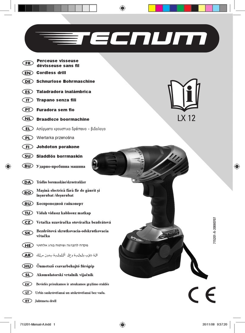 tecnum LX 12 manual